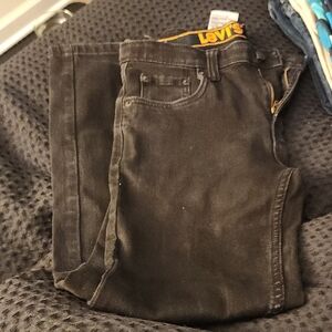 Levi's Boy's Black Denim Pants